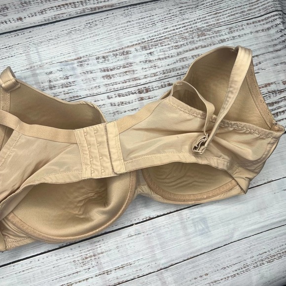 Cacique Smooth Lightly Lined Full Coverage Bra Nude 44DDD - Picture 3 of 4